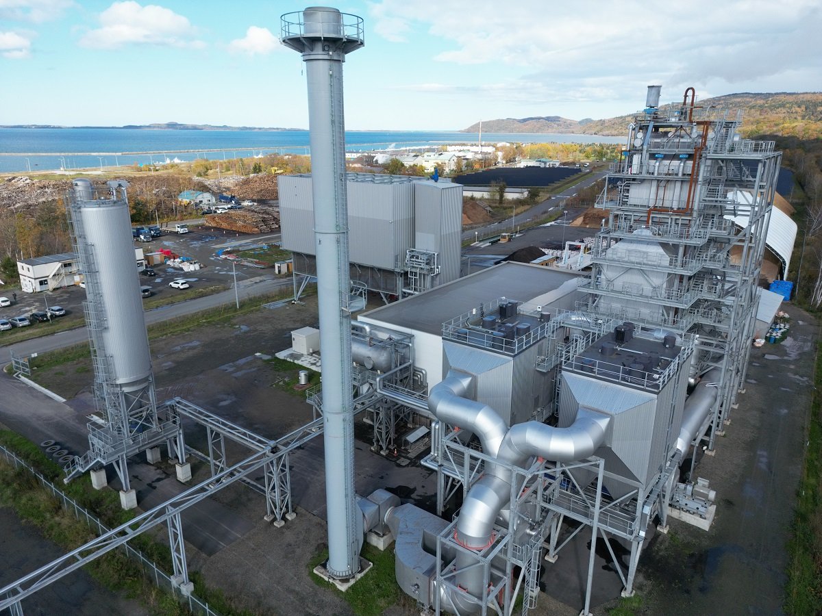 網走バイオマス発電所2号機