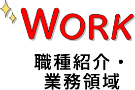 職種紹介・業務領域